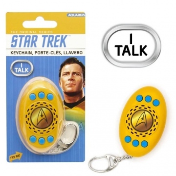 NOVELTY-STAR TREK SQUAWKEY TALKING KEYCHAIN